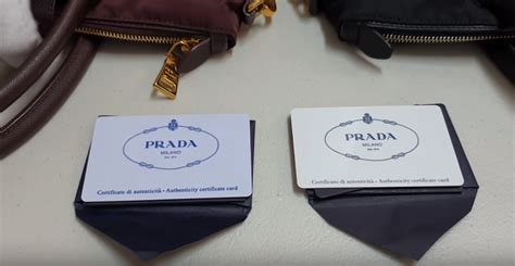 real vs fake prada jacket|authenticity card prada.